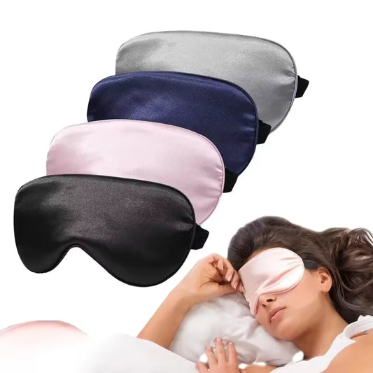 Silk-like blackout sleep mask