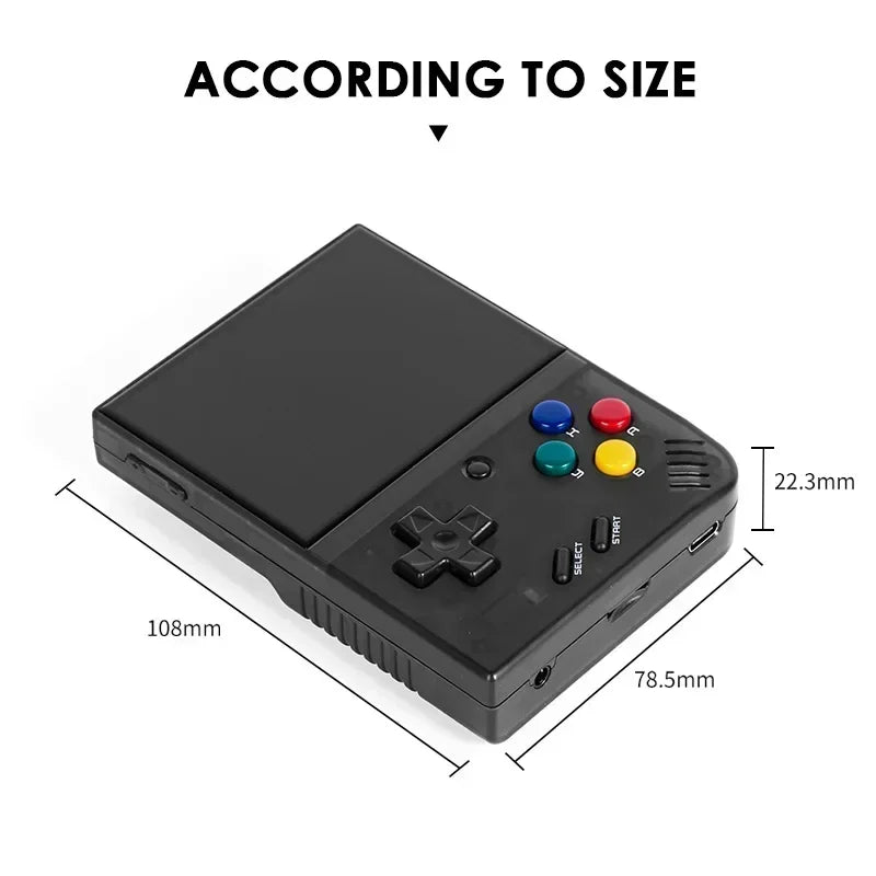 MIYOO Mini Plus Mini+ Portable Retro Handheld Game Console 3.5-inch IPS Screen childhood Classic Nostalgic Gaming Emulator