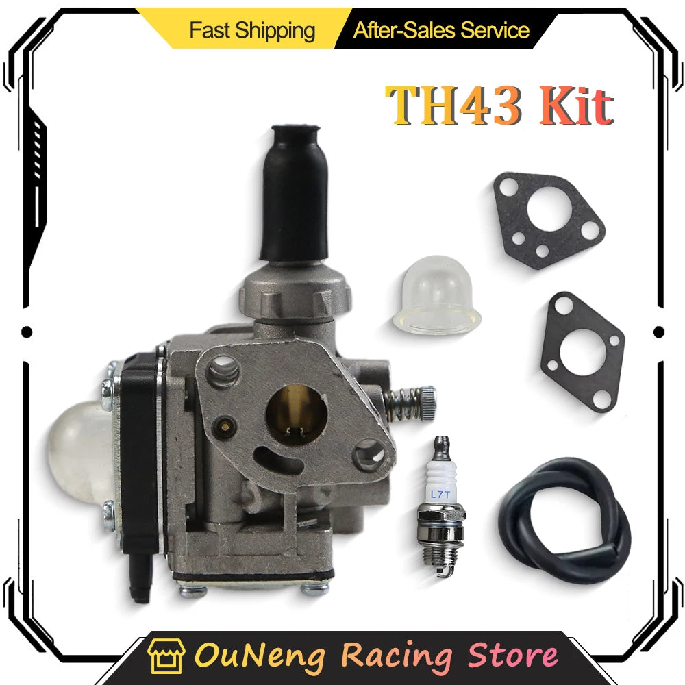 Lawn Mower  Carburetor for Kawasaki TH43 TH48 KBH48A TL43 TL33 TL52 TU43 TU52 Brush Cutter Engine