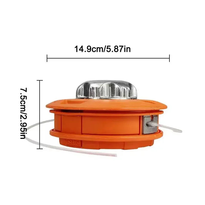 2026 New Automatic Grass Trimmer Head for Gasoline Brush Cutter Lawn Mower Garden Weeding Wheel Accessories