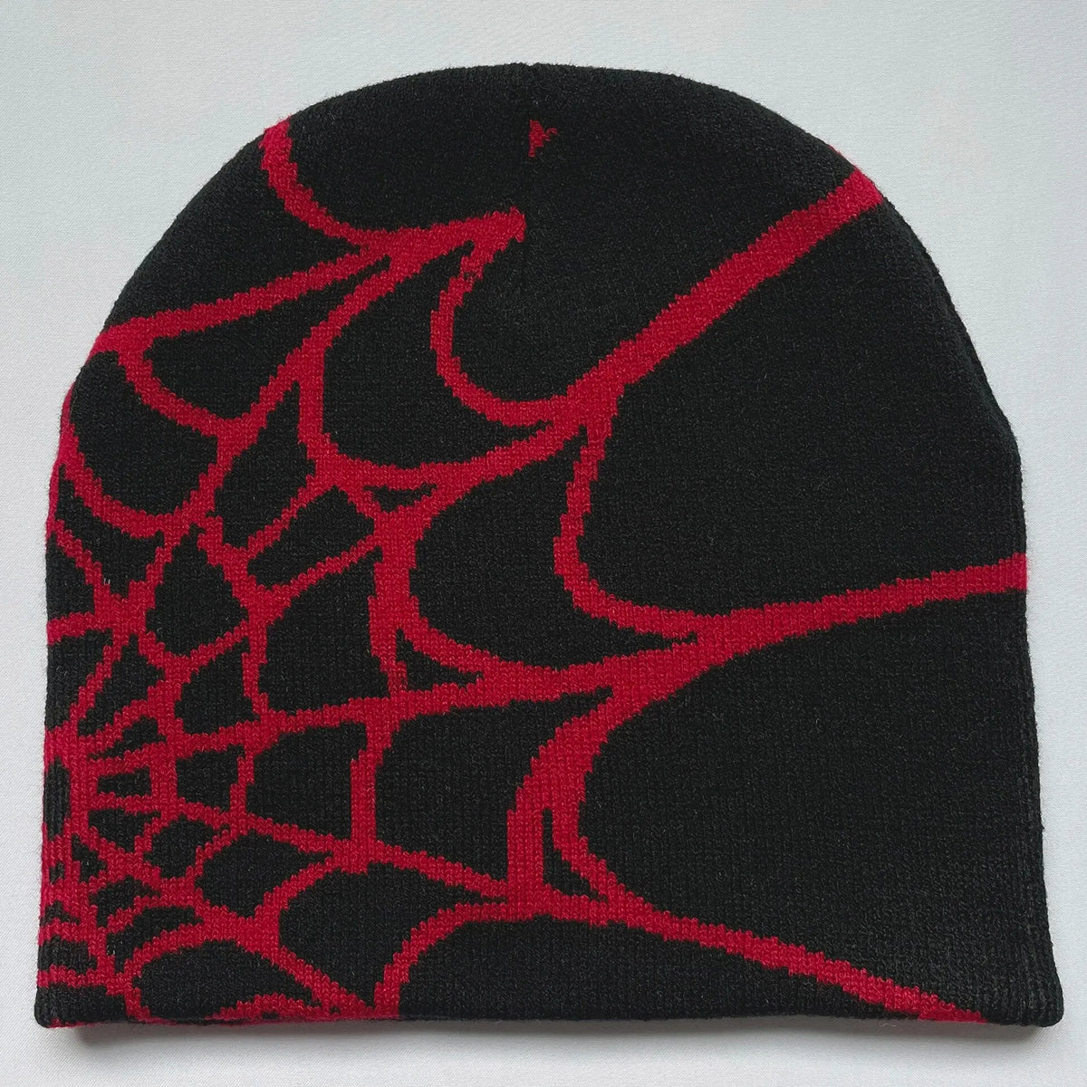 Spider Web Knit Beanie, Unisex Y2K Hat