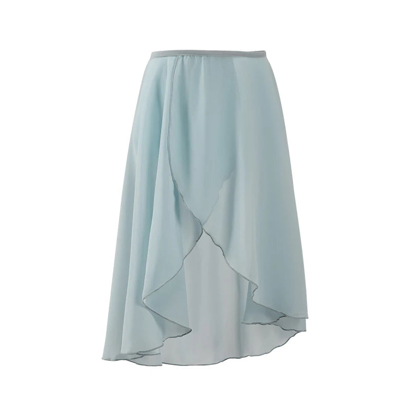 Women's chiffon ballet wrap skirt