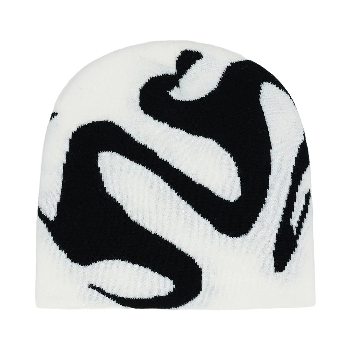 Y2K Letter Knit Beanie, Warm Ski Hat