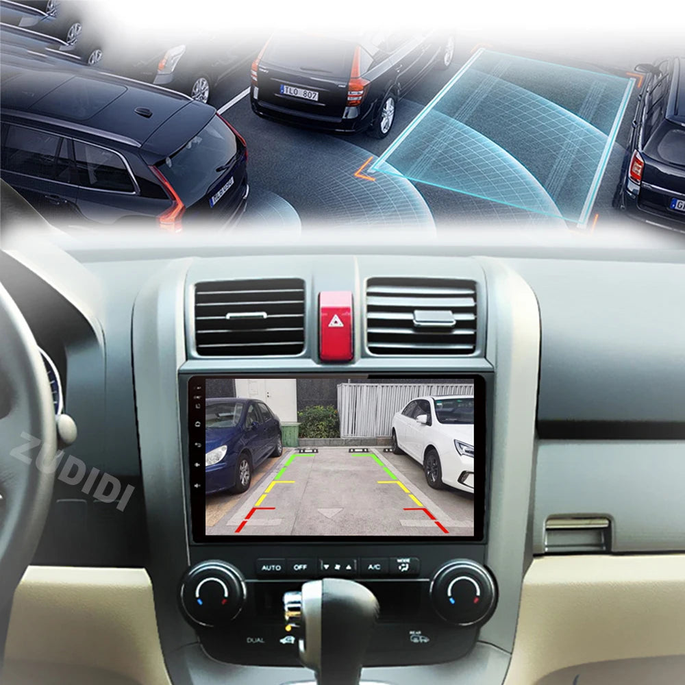 Android 16 Car Radio For Honda CR-V 3 RE CRV 2007-2011 Multimedia Video Player 2 Din Navigation GPS Carplay DVD Head Unit