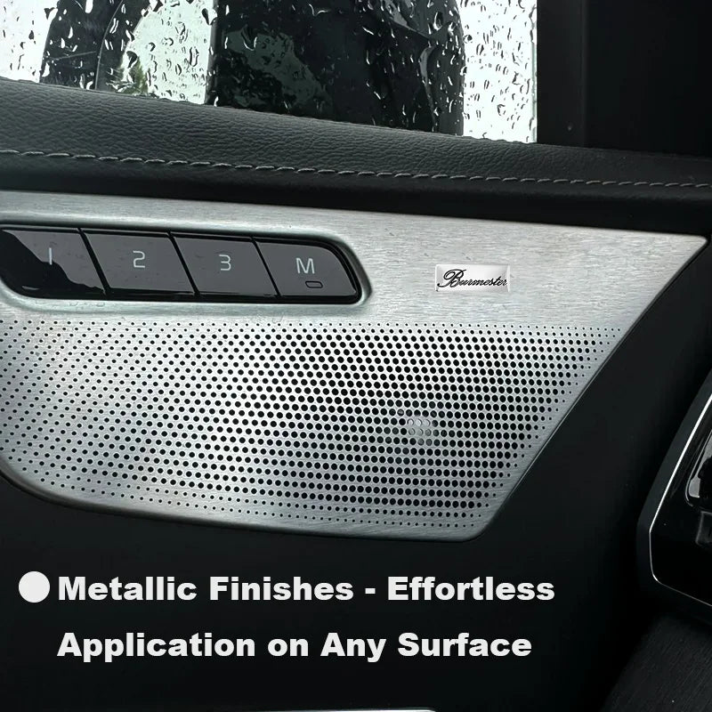 Chevrolet 3D Aluminum Sticker Decal Fit For Chevrolet Silverado Impala Malibu Equinox Cruze Camaro Blazer Spark Aveo TrailBlazer