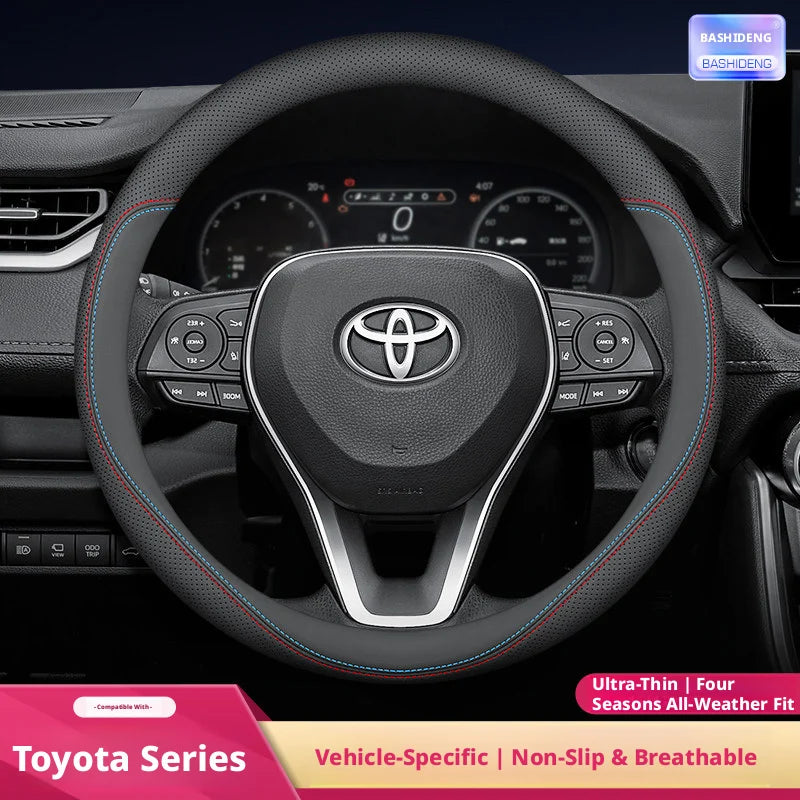 Suitable for Toyota Steering Wheel Cover CHR RAV4 Corolla Highlander Prius Yaris Prius RAIZE RUSE Auris Camry Accessories