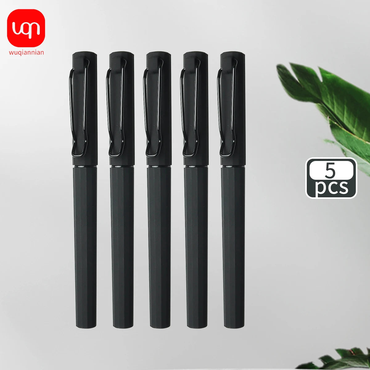 WQN-2/5/7pcs High-Quality School Business Writing Gel Pen Comfortable Holding Pen And Large-Capacity Refill Ink Is More Durable