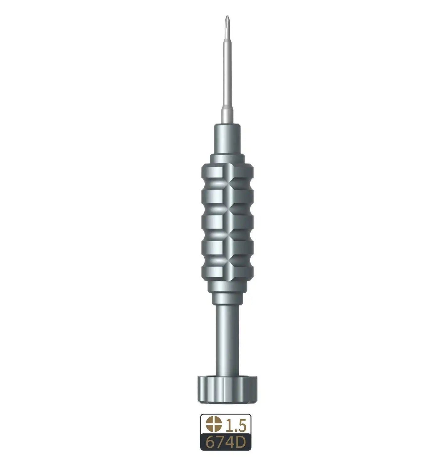 TE674 High Hardness Precision Screwdriver 0.6 0.8 1.2 1.5 T2 2.5 Plum Blossom Cross For iPhone Bottom Internal Disassembly Tools