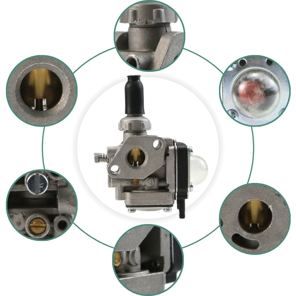 Lawn Mower  Carburetor for Kawasaki TH43 TH48 KBH48A TL43 TL33 TL52 TU43 TU52 Brush Cutter Engine