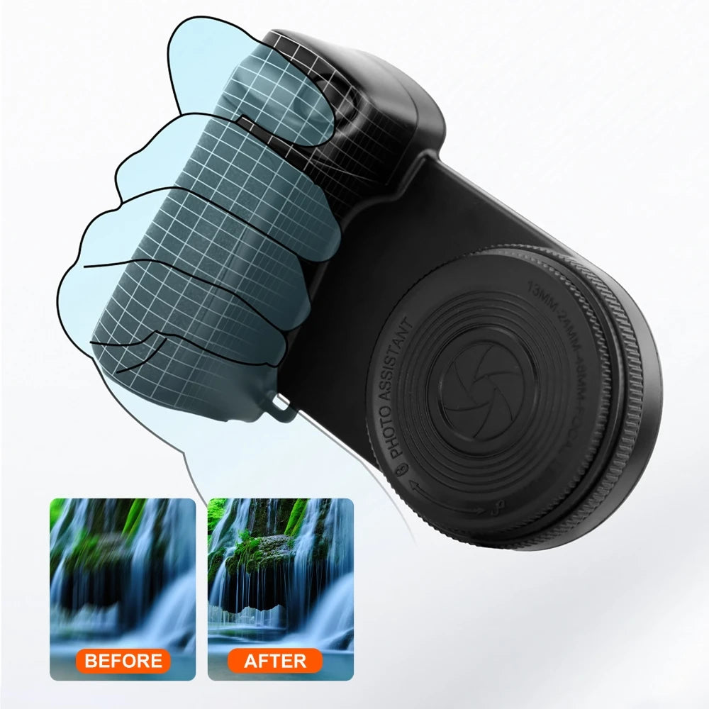 Smartphone Camera Shutter Grip Wireless bluetooth Selfie Handle Camera Photo Stabilizer with Fill Light for Iphone Android