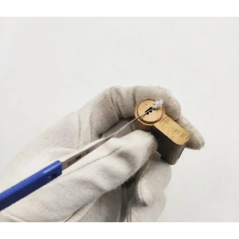 Multi-Functional Locksmith Tool Kit: Lock Picks, Padlock Repair, Broken Key Removal & Door/Combination Lock Opener Set