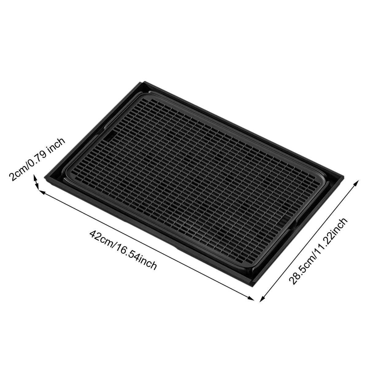 Cat Litter Trapping Mat - Waterproof Non-Slip Litter Box Mat – photo 9