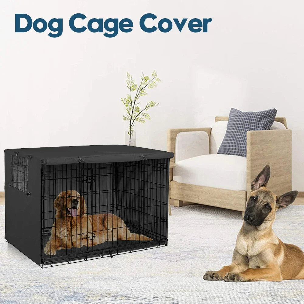 Rainproof Outdoor Crate Cover - Breathable Kennel Cover – photo 2