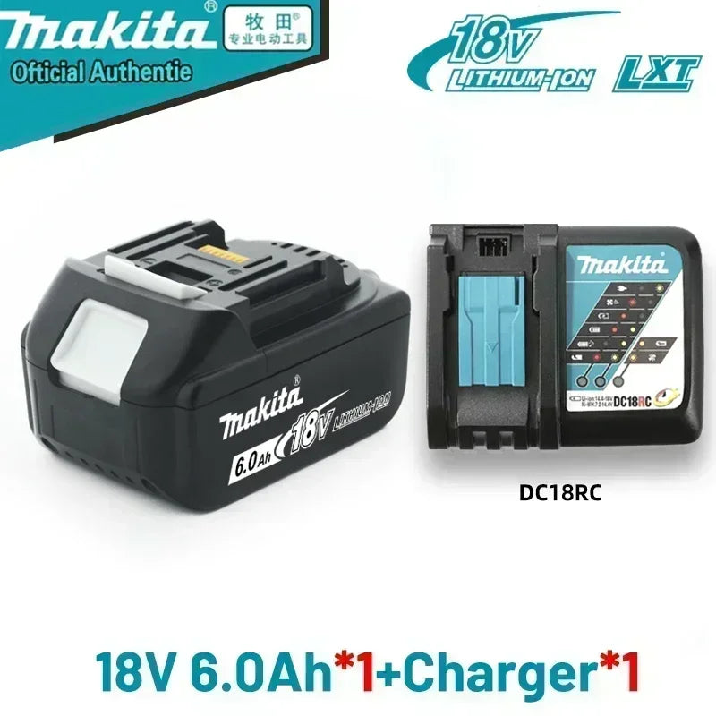 Makita 18V battery High Capacity Original Genuine 3Ah 5Ah 6Ah 9Ah Li-ion for Cordless Drill Grinder Wrench Handheld Tools