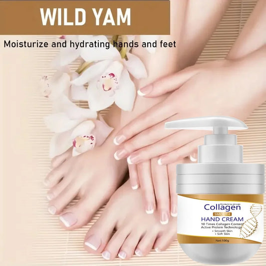 Moisturizing Hand & Foot Cream - Soft Skin Care for Hands and Feet