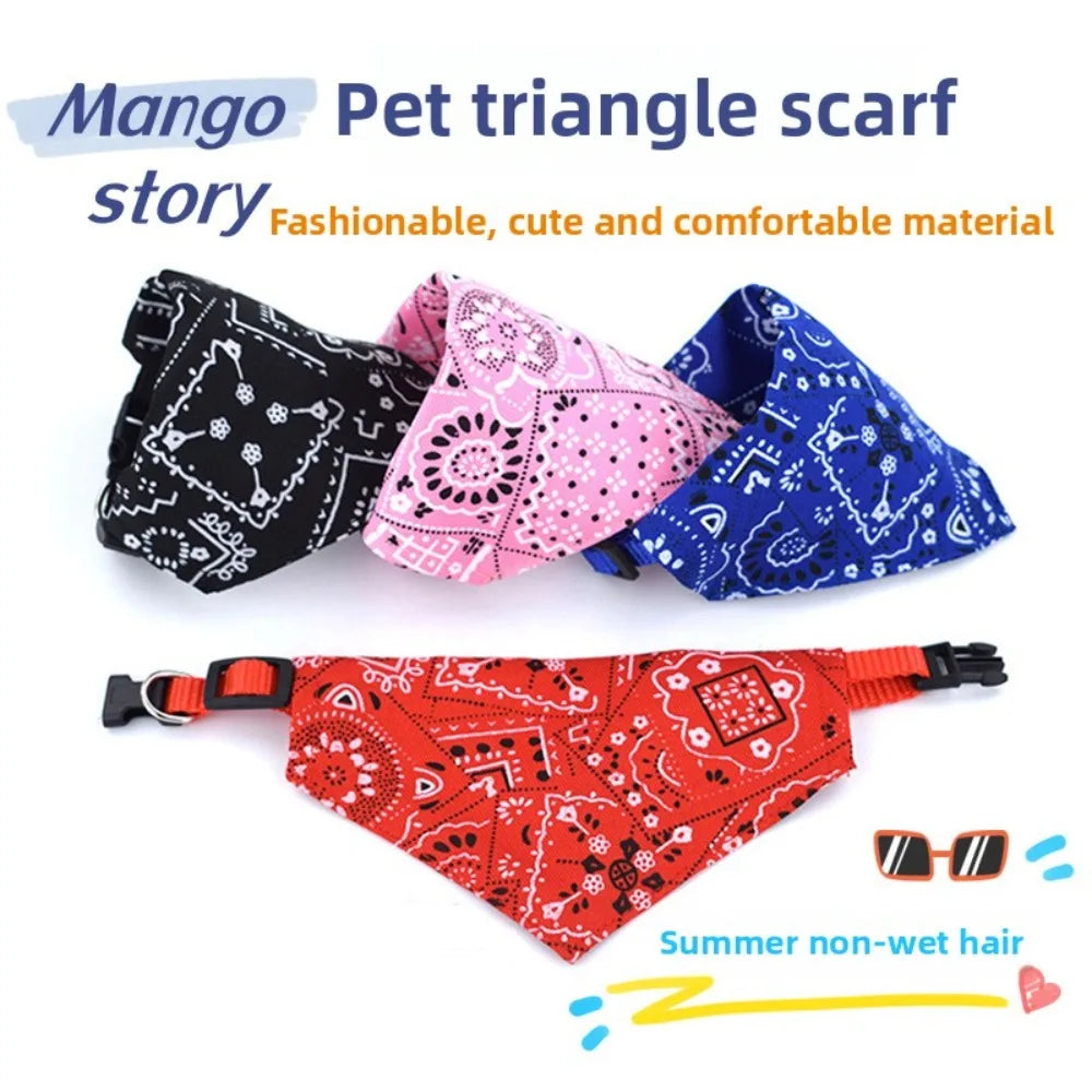 Adjustable Triangle Pet Scarf - Bandana Bib for Cats and Dogs - photo 2