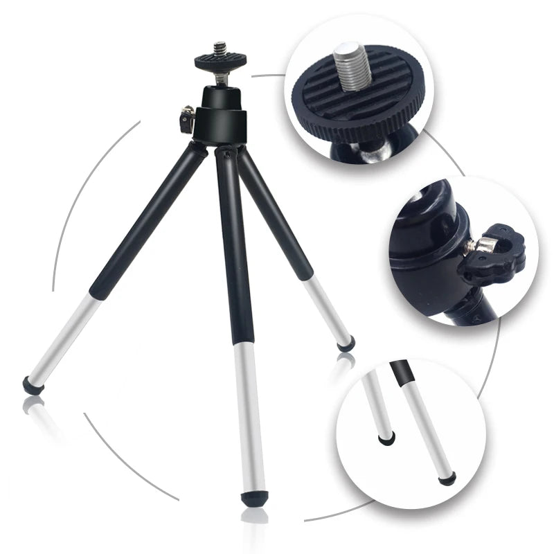 LED Photography Ring Light – 3 Modes Dimmable Selfie Light with Tripod & Phone Stand | TikTok, YouTube & Makeup