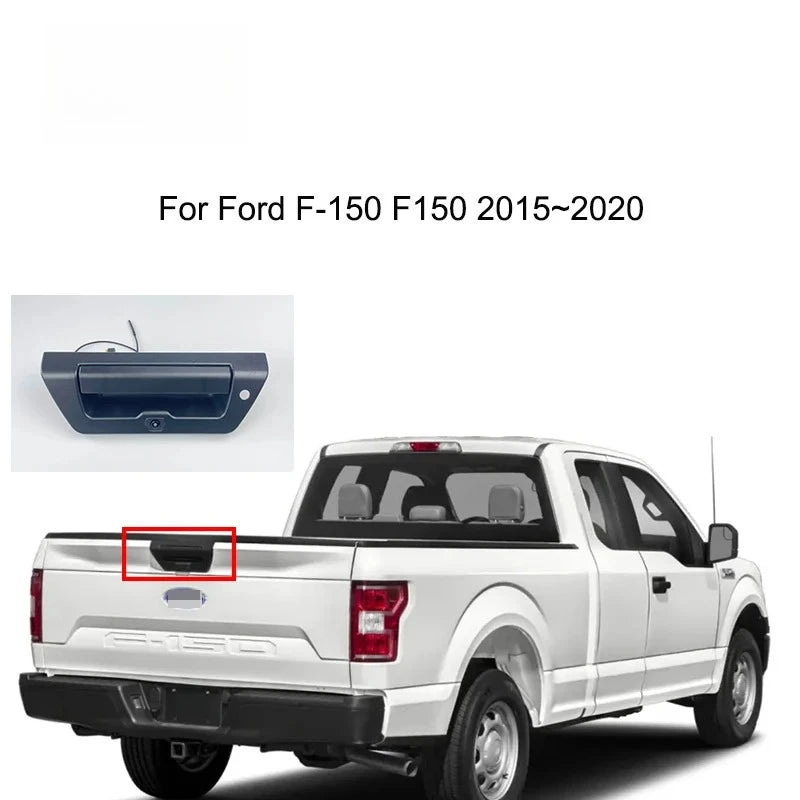 Tailgate Handle Backup Rear-View Camera for Ford F-150 2015–2019