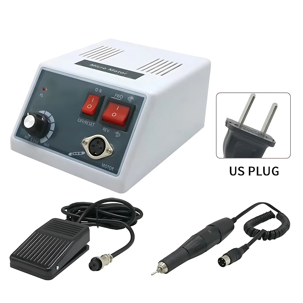 ECIN Dental Marathon Micromotor 35000RPM E TYPE 18 102 204 Handle Handpiece Polisher Grinder Lab Equipment Dentist Clinic Tools