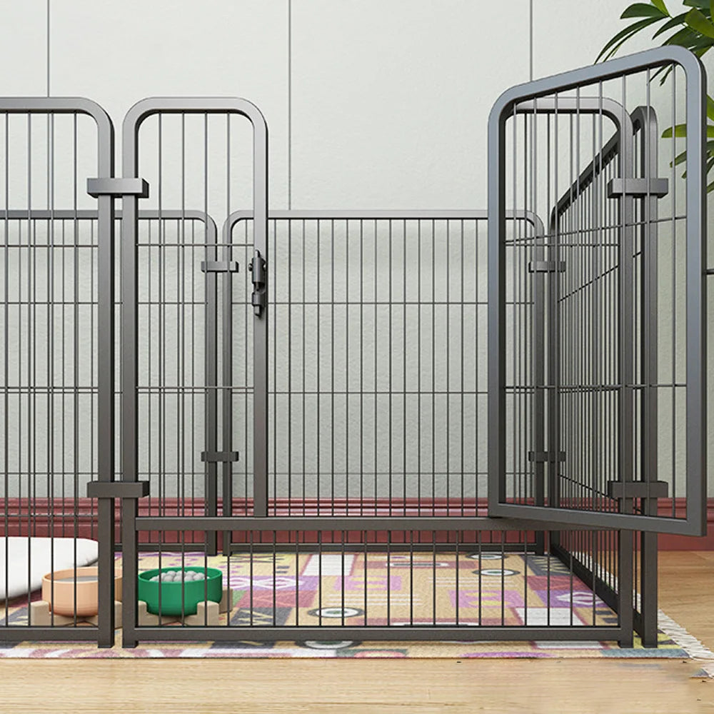 4/6 Panel Foldable Dog Fence Playpen – Heavy-Duty Puppy Exercise Kennel for Dogs, Cats & Rabbits | Indoor & Outdoor