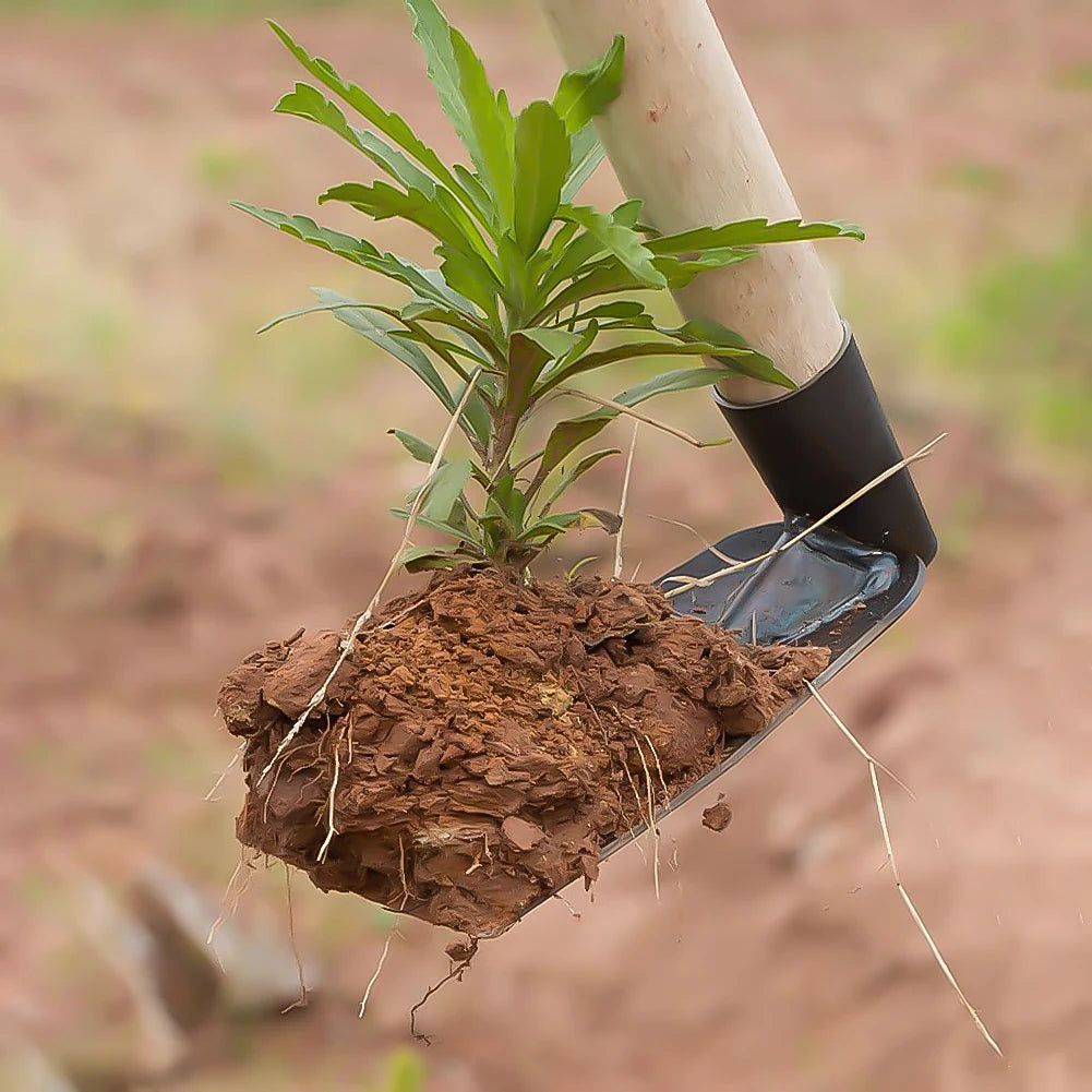 Small Garden Hoe – Household Digging & Weeding Tool for Planting Vegetables & Flowers