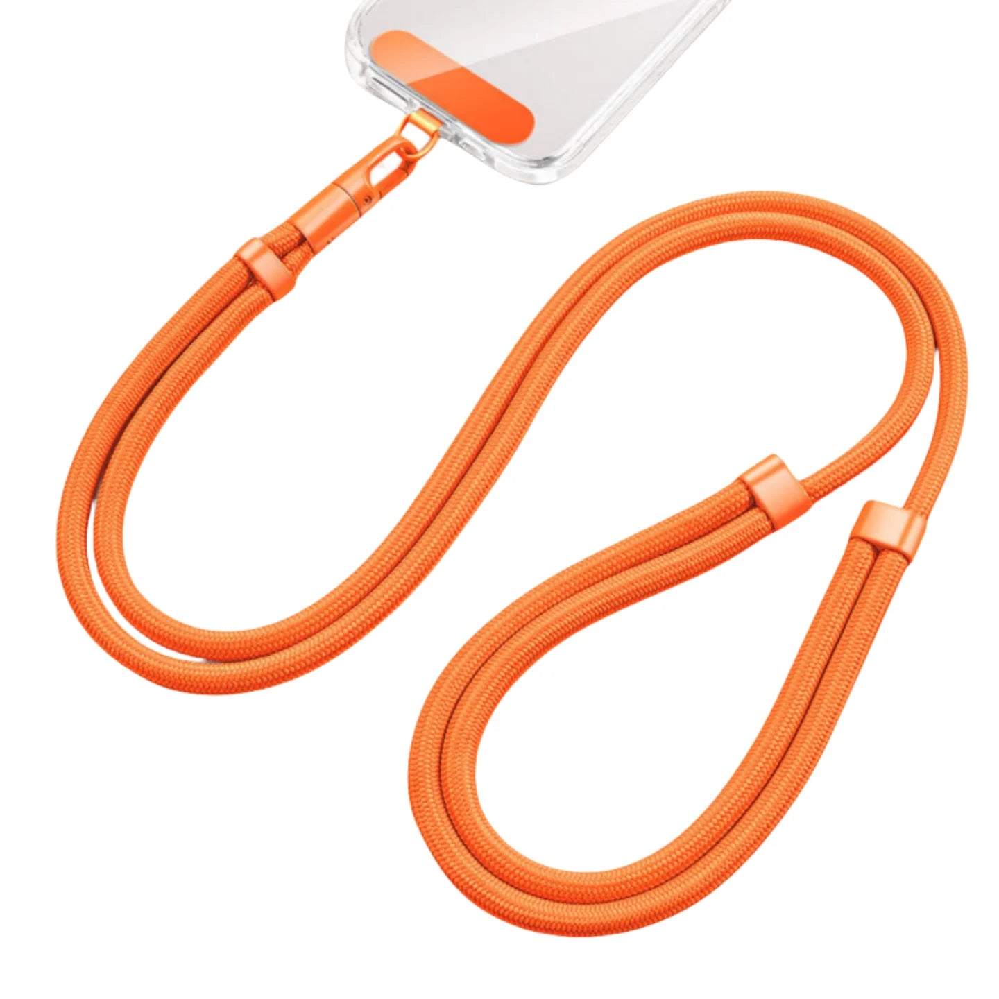 Universal Phone Lanyard with Clip – Anti-Drop 360° Rotation Adjustable Neck & Crossbody Strap for All Phones