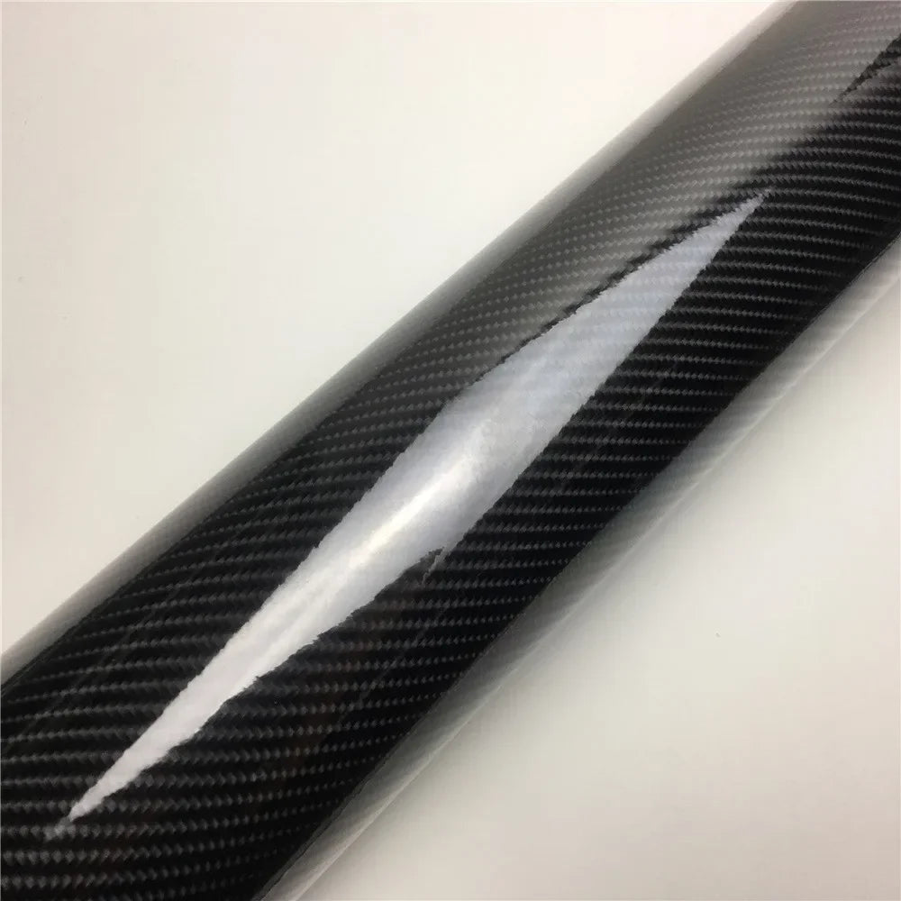 2D 3D 4D 5D 6D Glossy Carbon Fiber Vinyl Car Wrap Film Sheet For Car Sticker Laptop Skin Motorcycle Wrapping