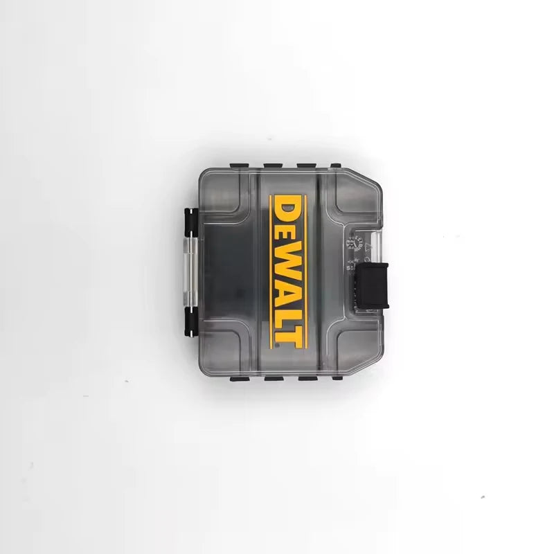 DEWALT Yellow Black Mini Storage Box Authentic Original Drill Bit Box High Hardness Stackable Plastic Hard Shell Case Hand Tools