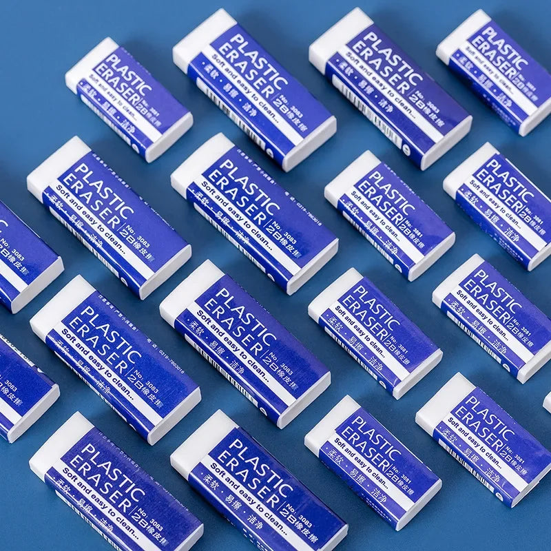 Soft 2B Pencil Eraser – Smooth Correction Tool for Art Sketch Drawing, School Exam Writing Stationery Supplies for Students