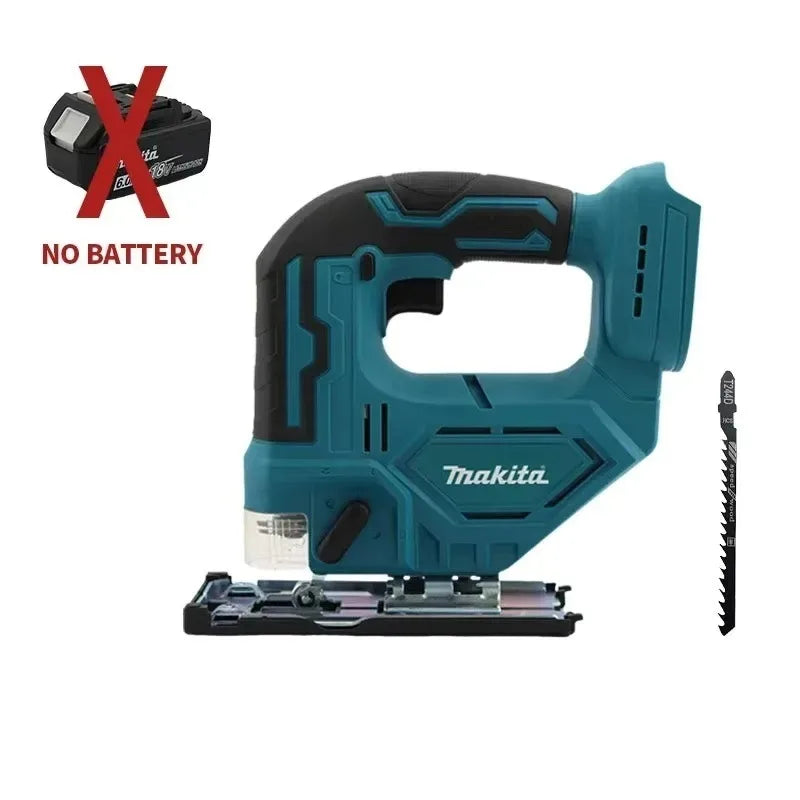 Makita DJV182Z 340W Brushless Jigsaw 18V Without Battery with Saw Blade Cordless Barrel Handle Portable Carpenter Power Tool
