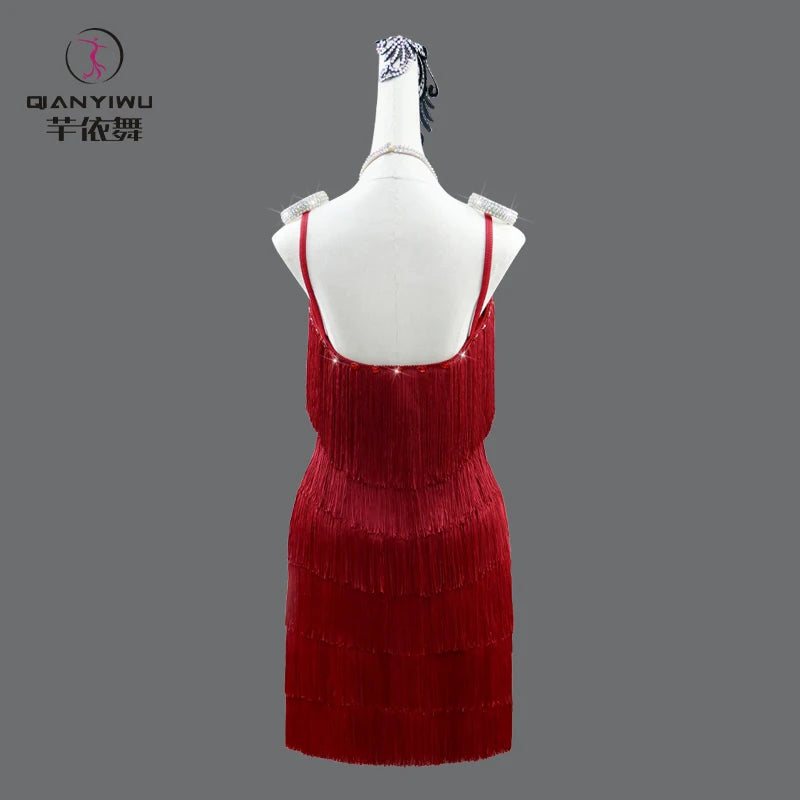 Short skirt Latin practice dress