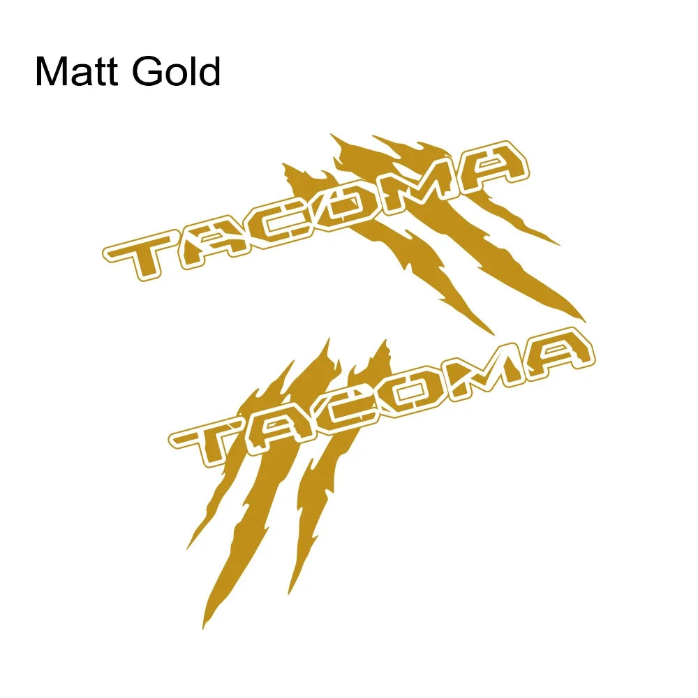 Car Body Side Sticker For Toyota Tacoma SR5 TRD Parts Pickup Truck Bed Graphics Claw Styling Decor Decal Auto Tuning Accessories