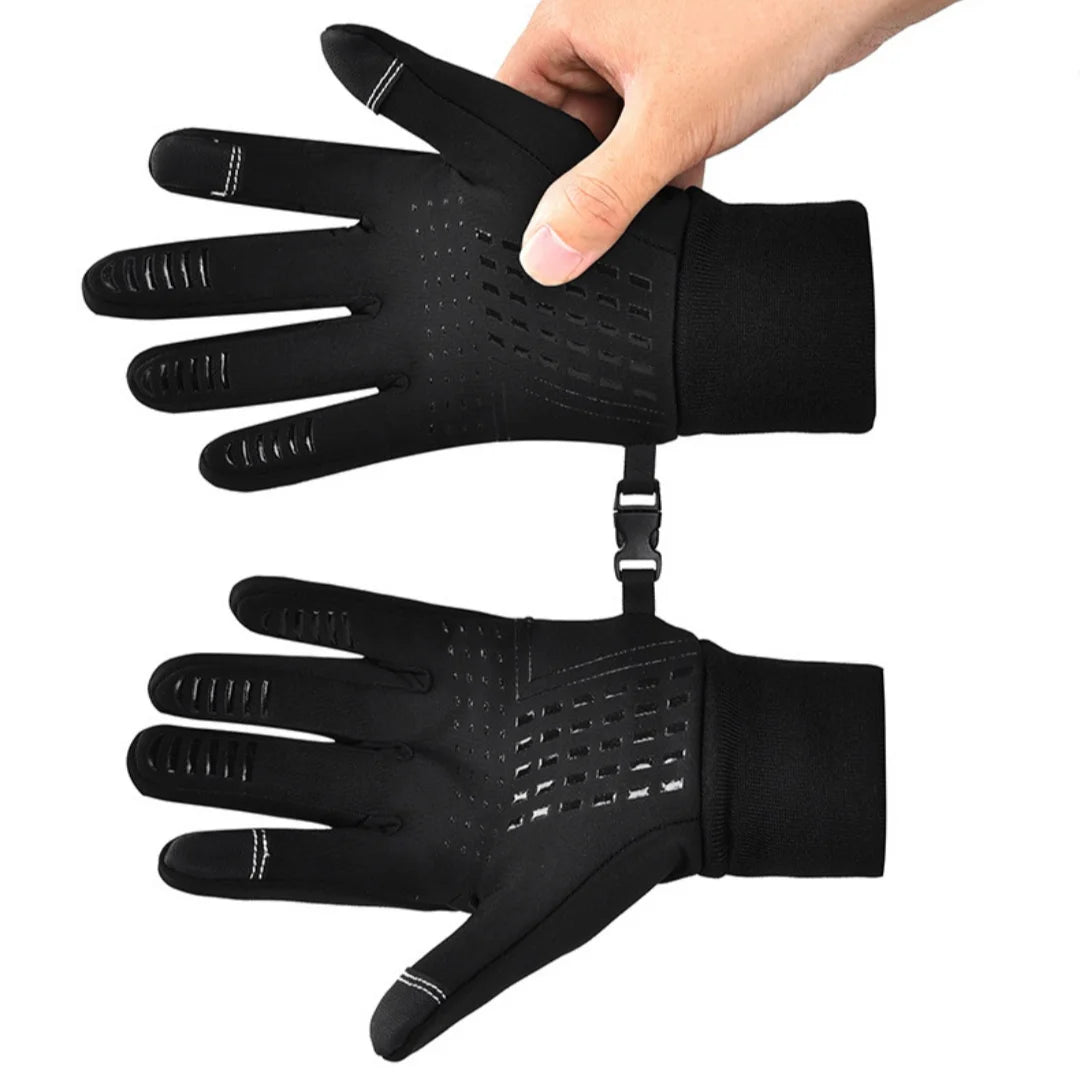 Anti-Slip Palm Winter Gloves - Thermal Gloves for Running and Cycling - photo 3