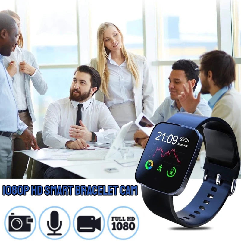 Smart Bracelet Camera — Wearable Wristband Sports Recorder