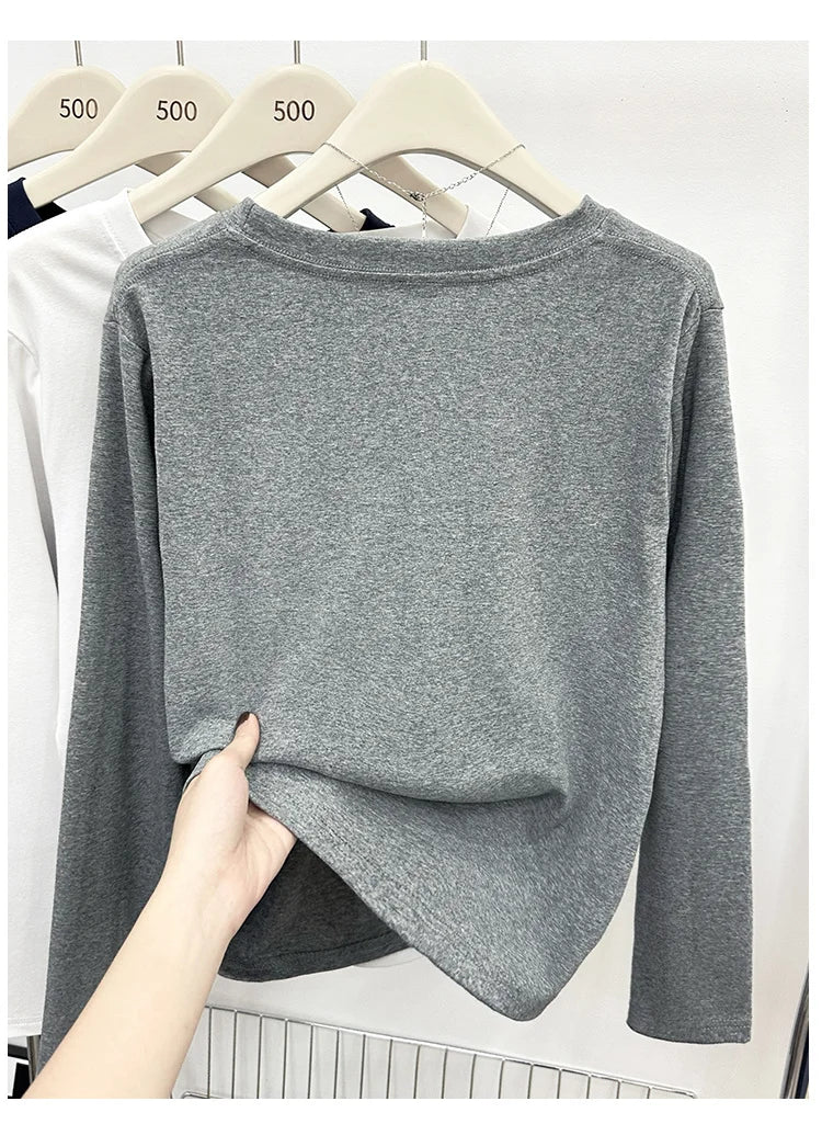 Women's Long Sleeve Base Layer Tee — Crew Neck