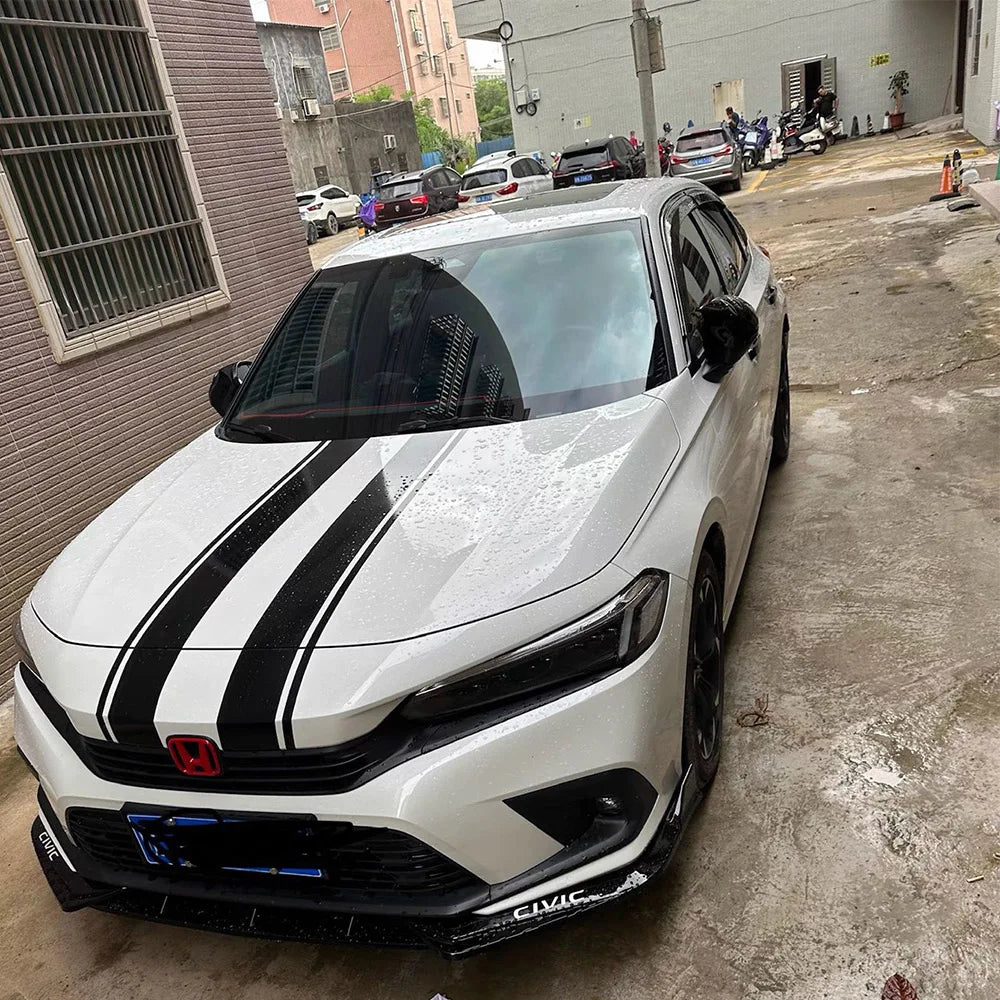 30X152CM Car Sticker Glossy Black Vinyl Wrap Film Gloss Black Self Adhesive Vinyl Sticker Bubble Free Exterior Parts