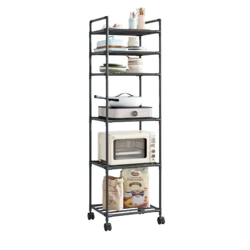 Multi-Level Kitchen Storage Cart - Floor-Standing Shelf Organizer - photo 3