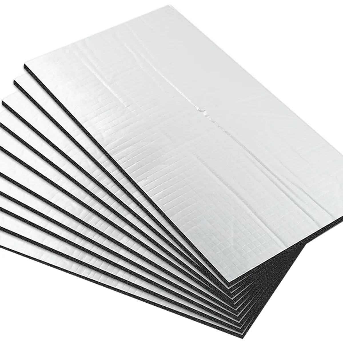 Car Sound Deadening Mat, 5 mm Foil-Faced Foam - 10 Sheets - view 4