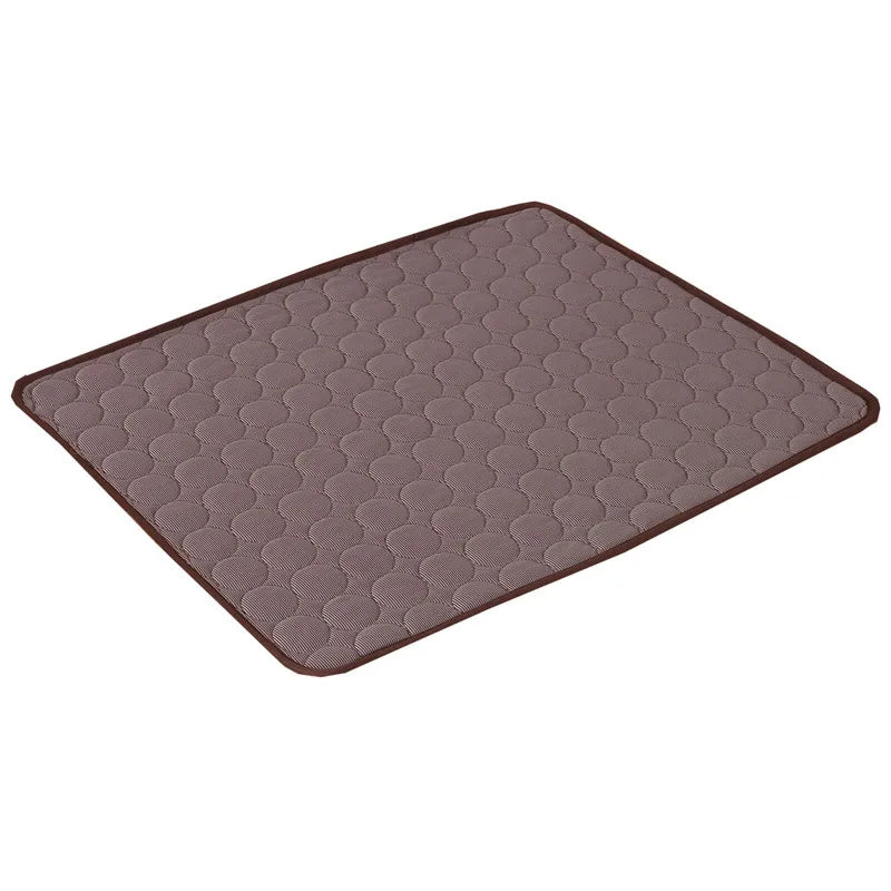Dog Cooling Mat – Extra Large Summer Pet Cold Bed for Small & Large Dogs & Cats | XS–2XL (6 Colors)