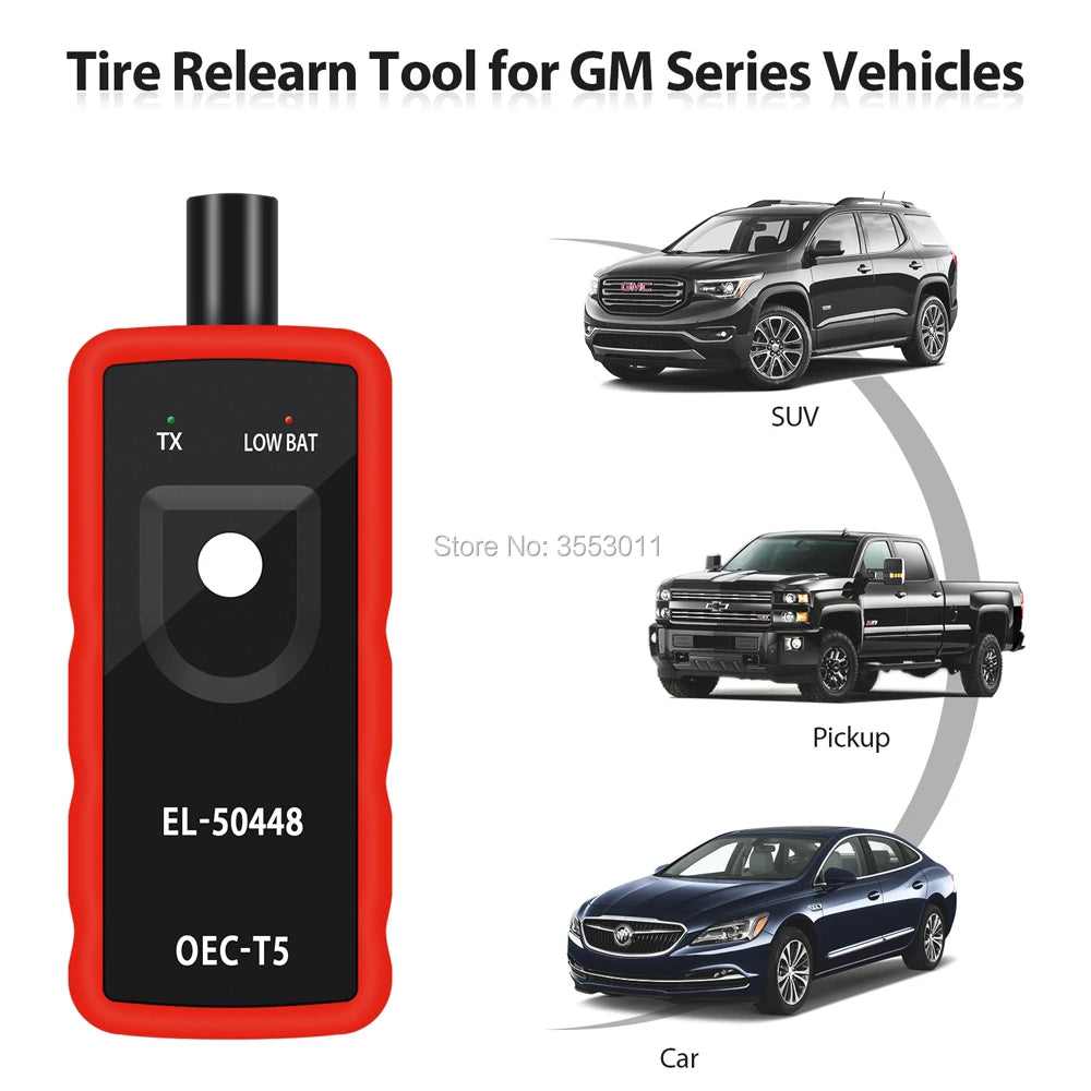 TPMS Reset & Relearn Tool (EL50448 / U508) — Ford, GM, Jeep, Chevrolet & More