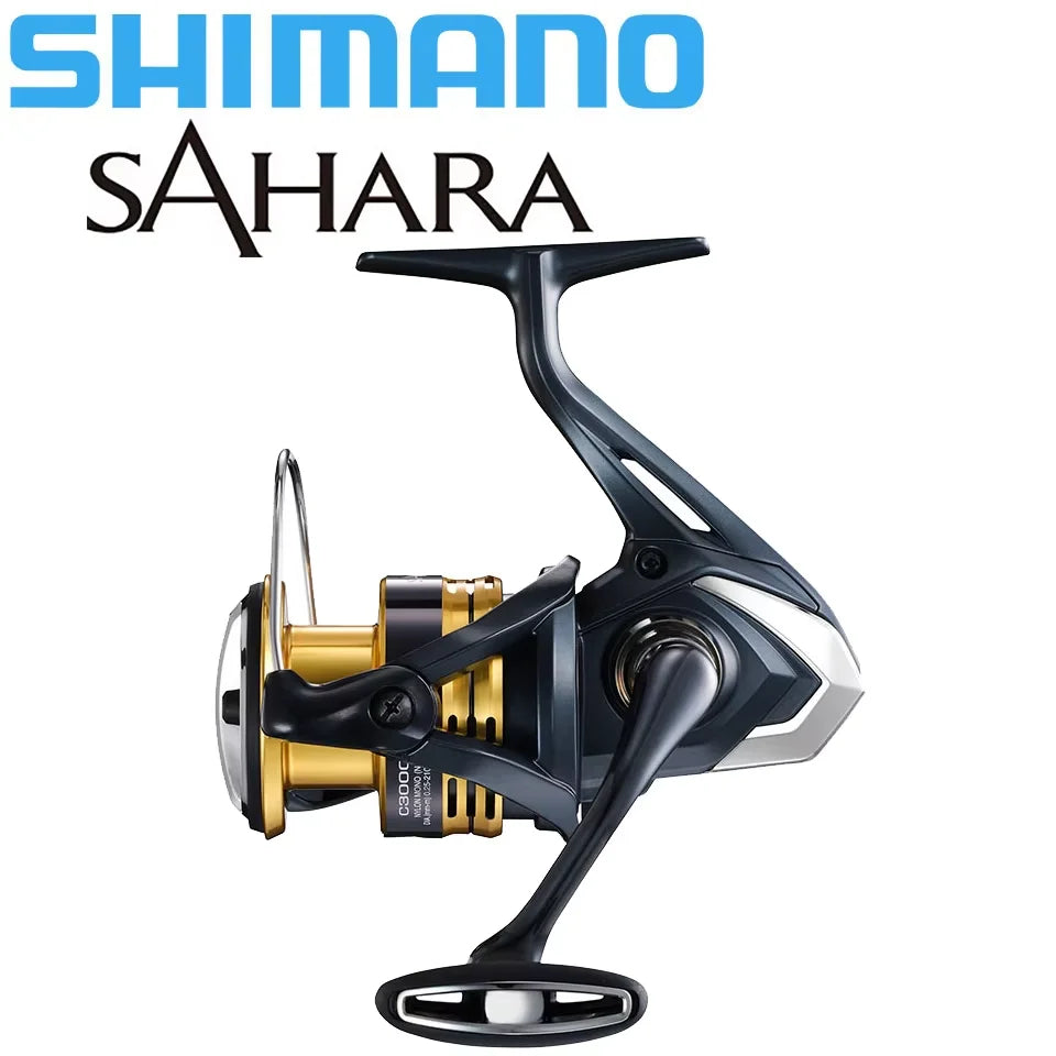 2022 SHIMANO Reel SAHARA Spinning Fishing Reel 5.0:1/6.2:1 Ratio Metal Spool 3-11KG Power Saltewater Fishing Reels