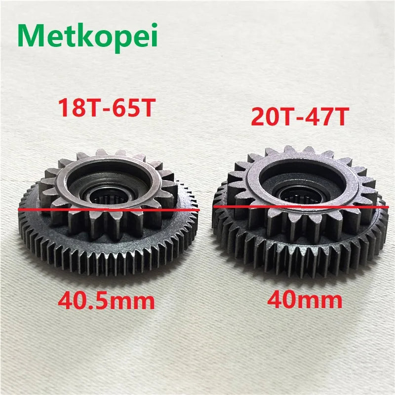 Scooter JOG50 ZR50 JOG90 4DM 3KJ Engine Starter Motor Clutch Gear Transmission Gear Idle Gear Assy for Yamaha 50cc 90cc JOG 50