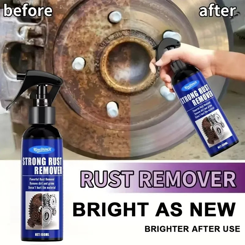 Automotive Rust Remover Spray – Fast-Acting Metal Derusting & Anti-Corrosion Lubricant | 100ml (1pc/3pc)