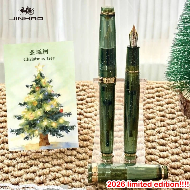 JINHAO 82 Limited Edition Colors Fountain Pen Macaron Color Gold Clip EF/F/M Calligraphy Pen Stationery Office School Supplies