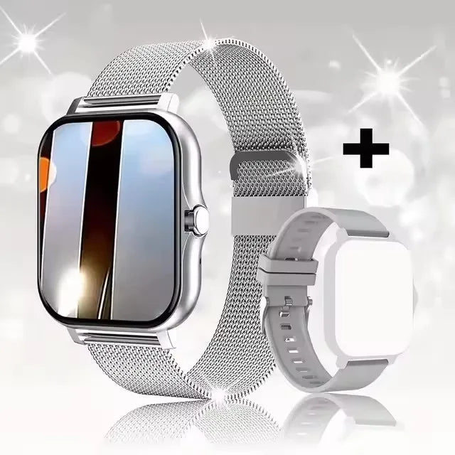 NEW 2026 Fashion SmartWatch Android Phone 2.01" Color Screen Full Touch Custom Dial Watch Women Bluetooth Call Smart Watch Men