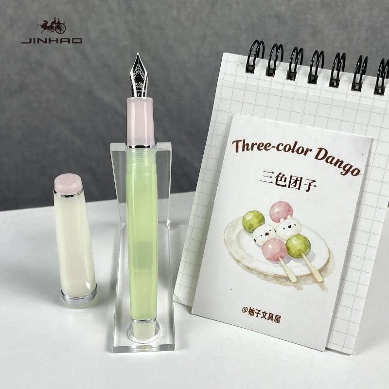 JINHAO 82 Limited Edition Colors Fountain Pen Macaron Color Gold Clip EF/F/M Calligraphy Pen Stationery Office School Supplies