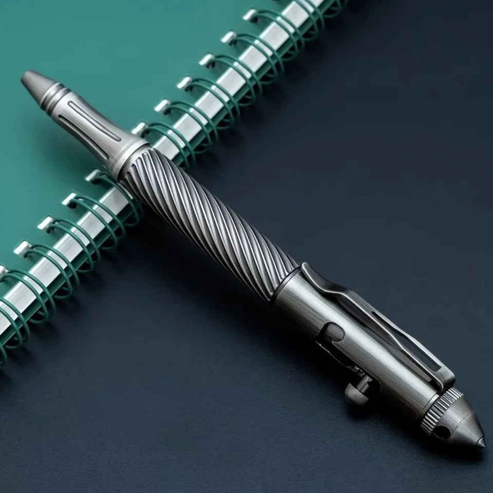 Elegant Brass Ballpoint Pen with Tungsten Steel Nib