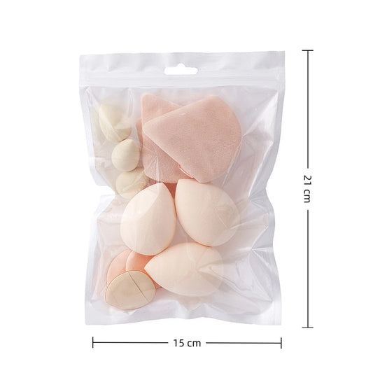 12 Pcs Soft Makeup Sponge Set - 4 Types of Foundation Sponges & Puffs - photo 5