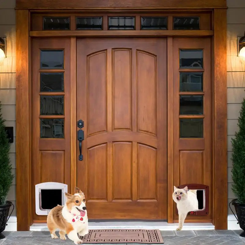 Large 4-Way Locking Pet Door - Weatherproof Cat & Dog Flap – photo 3