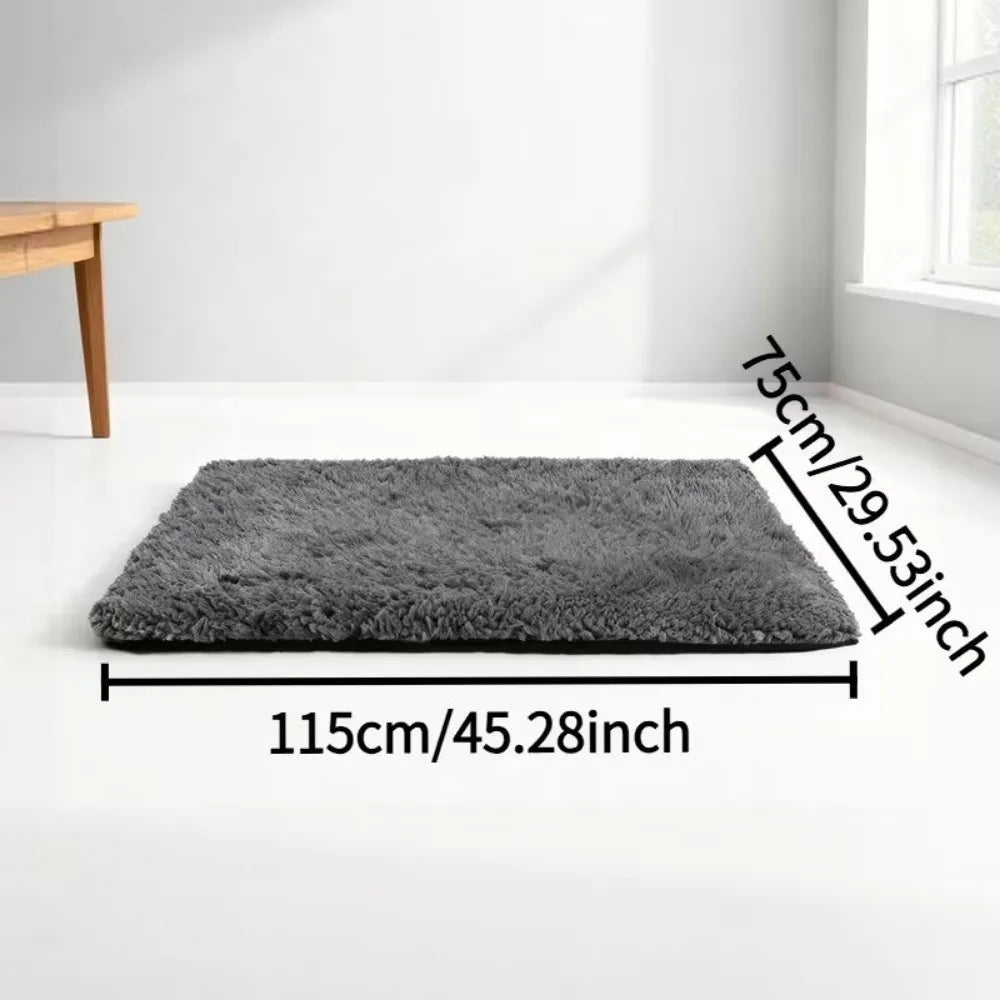 Plush Cat Mat Pad - Cozy Non-Slip Pet Bed for Indoor and Outdoor Use - photo 2